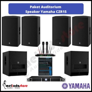 Paket Auditorium Speaker Pasif Yamaha CZR 15 | 4 Speaker 2 Subwoofer